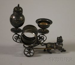 Meriden Victorian Silver Plated Napkin Ring. 